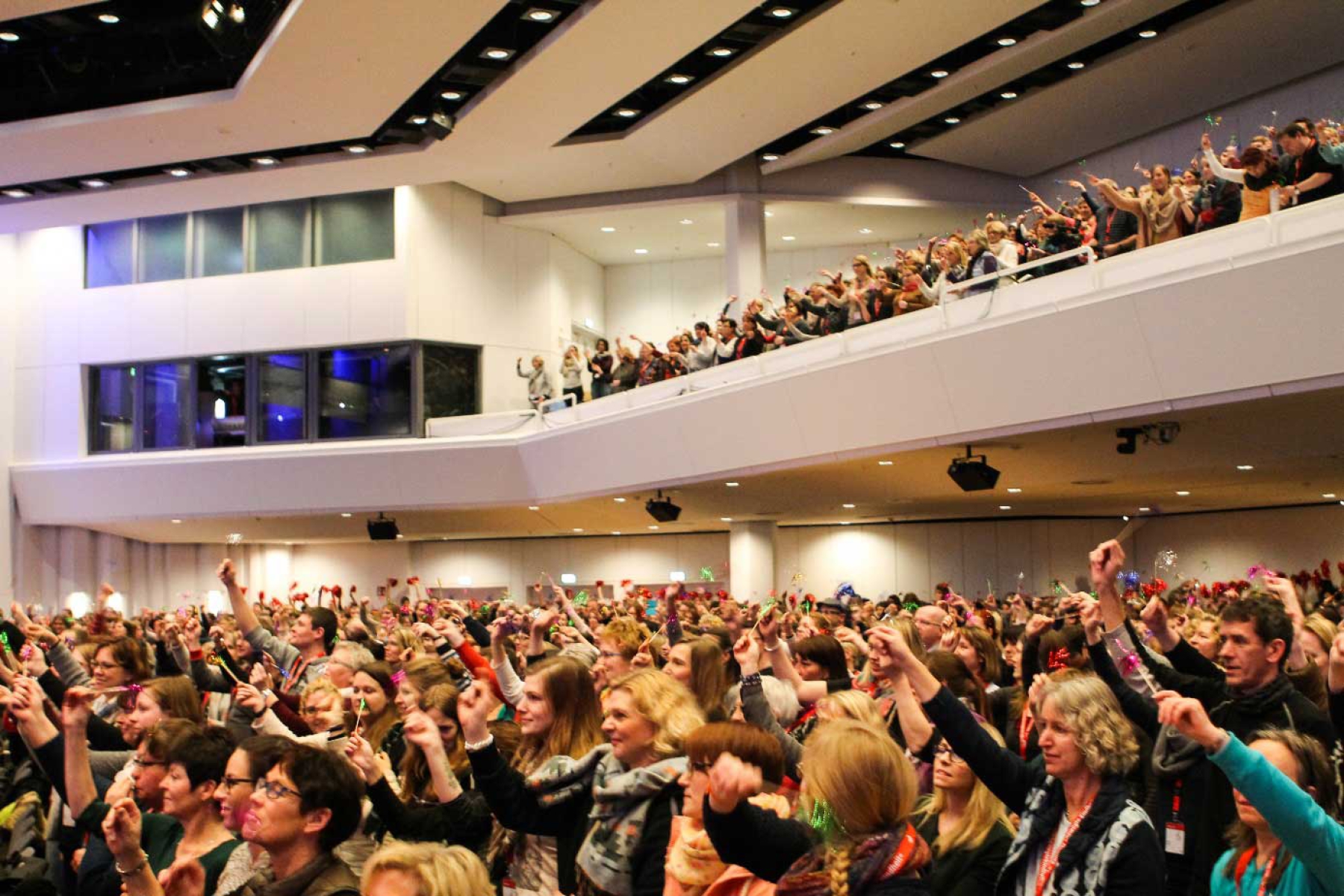 Europasaal der Osnabrückhalle - Abschlussveranstaltung